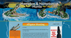 Desktop Screenshot of hhgatorhunts.com