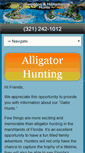 Mobile Screenshot of hhgatorhunts.com